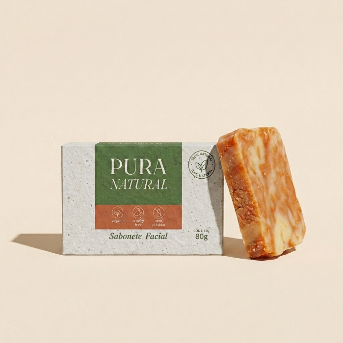 PURA LUZ (Sabonete Facial em Barra)